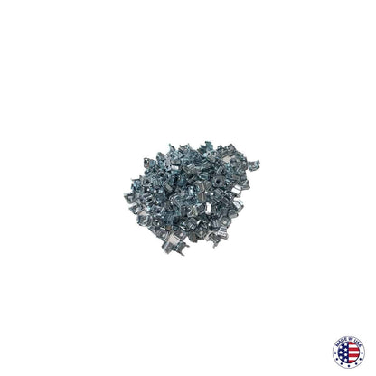Lowell Cage Nuts 100pc Rack Hardware For Square-Hole Rails | 12-24