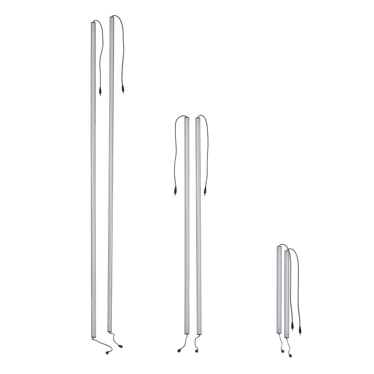 Lowell RLB Vertical-Mount Rack Light Bars LED Kit | 60" | White | Rocker