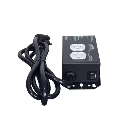 Lowell RPC Remote Power Control Low Voltage AC Switch | 15A | 2 Outlets | NEMA 5-15R