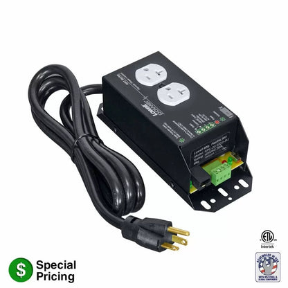 Lowell RPC-20-SCD-RJ Remote AC Power Control With RJ45 Jack