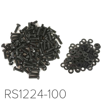 Lowell RS1224-100 Phillips Pan Head Rack Screws 12-24