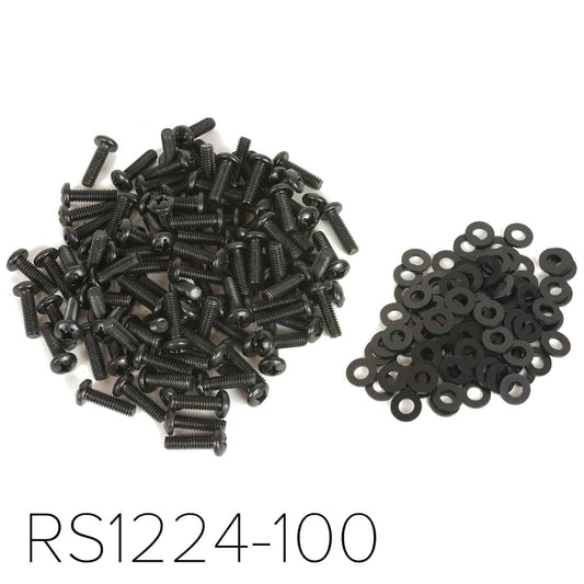 Lowell RS1224-100 Phillips Pan Head Rack Screws 12-24
