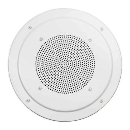 Lowell Round Screw Mount Speaker Grille for Ceiling Install | 8" | RS8-AW