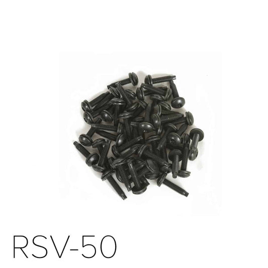 Lowell RSV-50 Torx Star Post Head Rack Screws With Captive Washers
