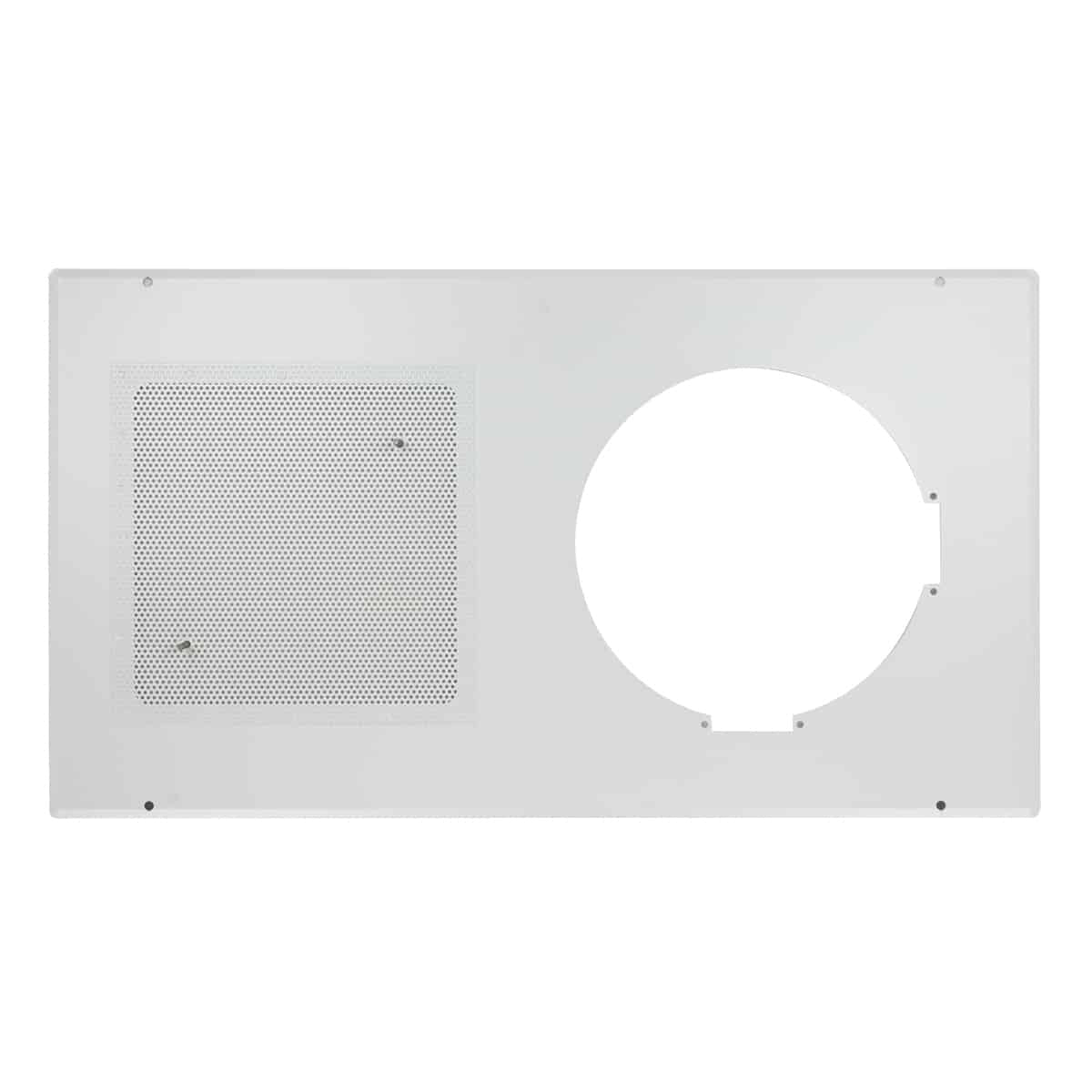 Lowell Square Grille with Frame for Clock-Speaker Center | Surface