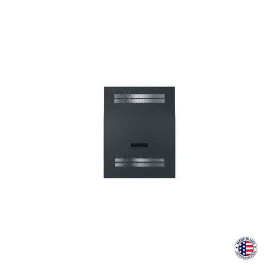 Lowell SDV Vented Steel Side Panels for Slim 19" Rack | 21U