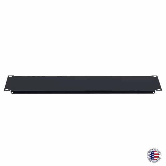 Lowell SEP Series Blank Steel Panel with Flange For Rack Installs | 2U | 12-Pack