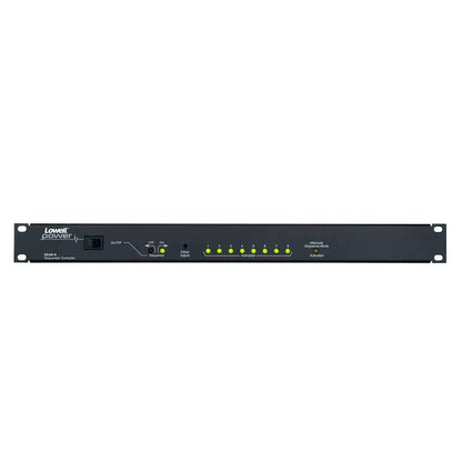 Lowell SEQR Power Sequencer 1U Rackmount Low Voltage Sequencer | 8 Step | Barrier Strip | Rocker Switch