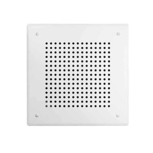 Lowell Square Grille for 8" Speaker Steel Ceiling Grille | Vandal Resistant | 11.44"