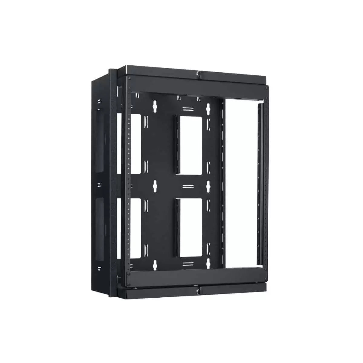 Lowell SGR Series Swing Gate Wall Rack For AV Installs | 12U | 12"D