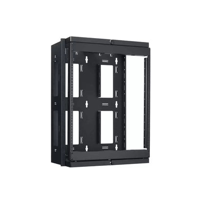 Lowell SGR Series Swing Gate Wall Rack For AV Installs | 12U | 12"D
