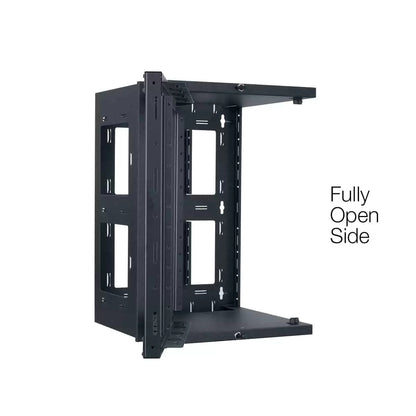 Lowell SGR Series Swing Gate Wall Rack For AV Installs | 12U | 18"D