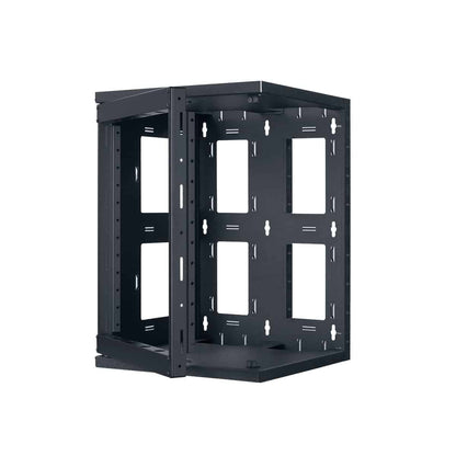 Lowell SGR Series Swing Gate Wall Rack For AV Installs | 12U | 18"D