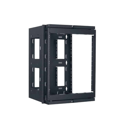 Lowell SGR Series Swing Gate Wall Rack For AV Installs | 12U | 18"D