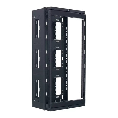 Lowell SGR Series Swing Gate Wall Rack For AV Installs | 20U | 12"D