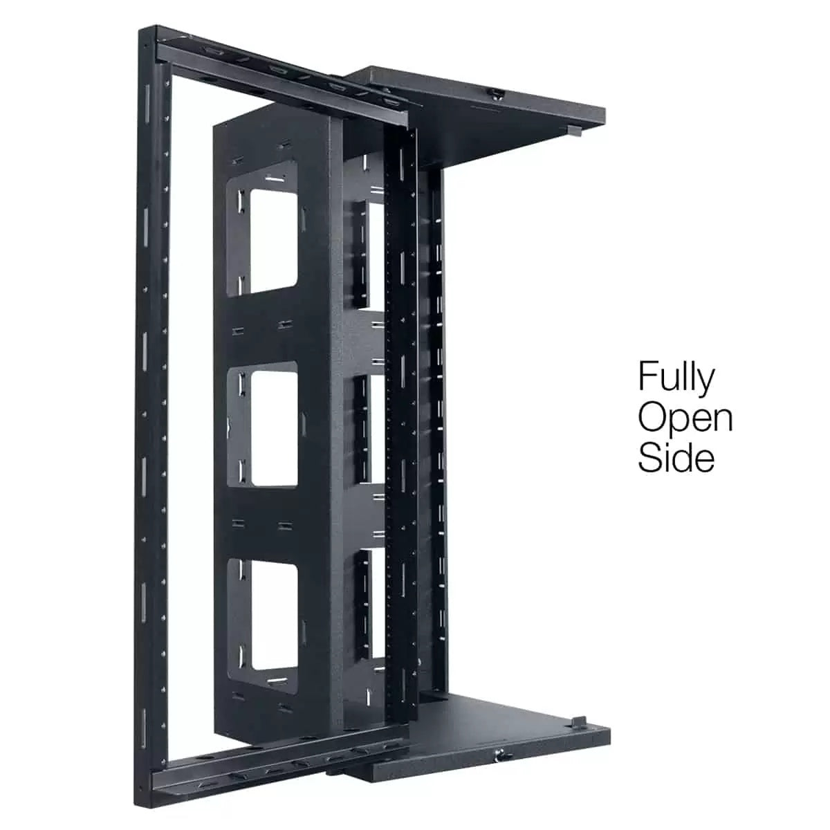 Lowell SGR Series Swing Gate Wall Rack For AV Installs | 20U | 18"D
