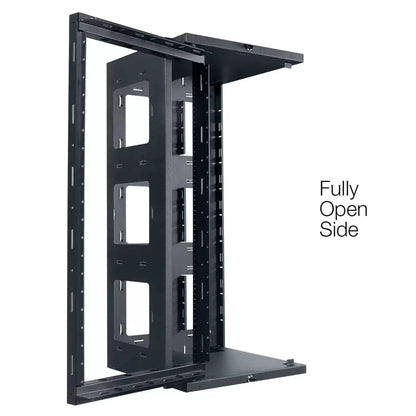 Lowell SGR Series Swing Gate Wall Rack For AV Installs | 20U | 18"D