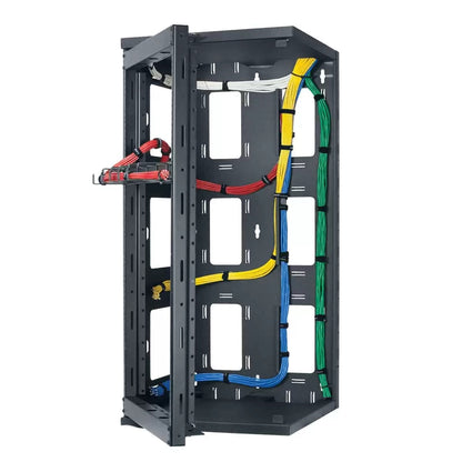 Lowell SGR Series Swing Gate Wall Rack For AV Installs | 20U | 18"D