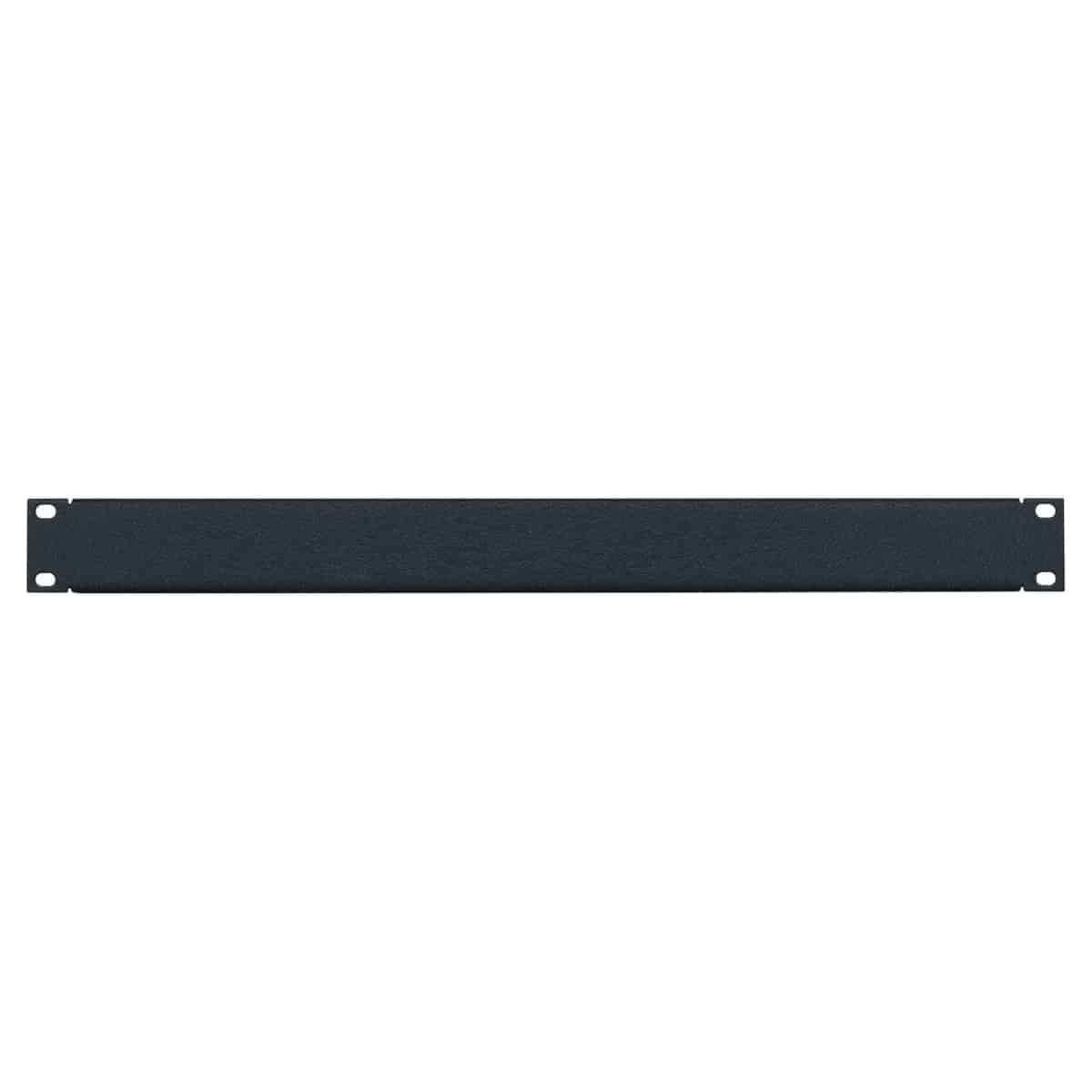 Lowell SP Series Blank Steel Panel with Flange For 19" Racks | 1U | 12-Pack