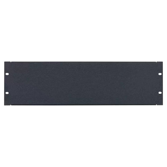 Lowell SP Series Blank Steel Panel with Flange For 19" Racks | 3U | 6-Pack