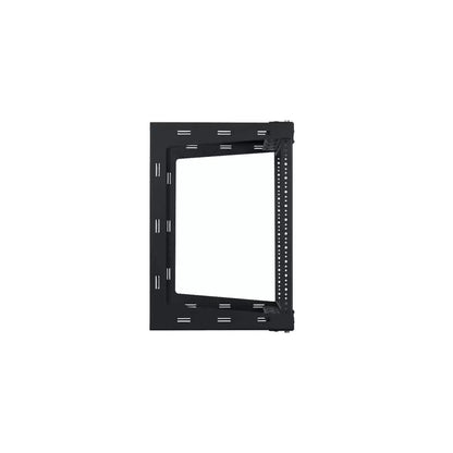 Lowell SR Series 12U Swing Gate Wall Rack Open-Frame Steel | 18"D