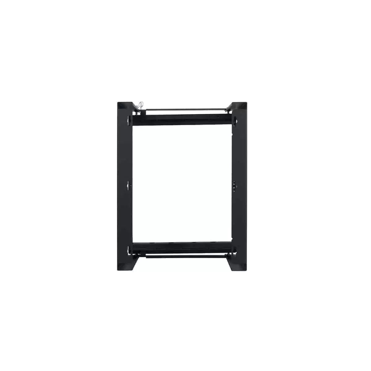 Lowell SR Series 12U Swing Gate Wall Rack Open-Frame Steel | 24"D