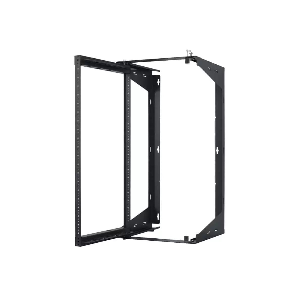 Lowell SR Series 20U Swing Gate Wall Rack For Telecom Rooms | 12"D