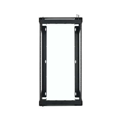 Lowell SR Series 20U Swing Gate Wall Rack For Telecom Rooms | 12"D