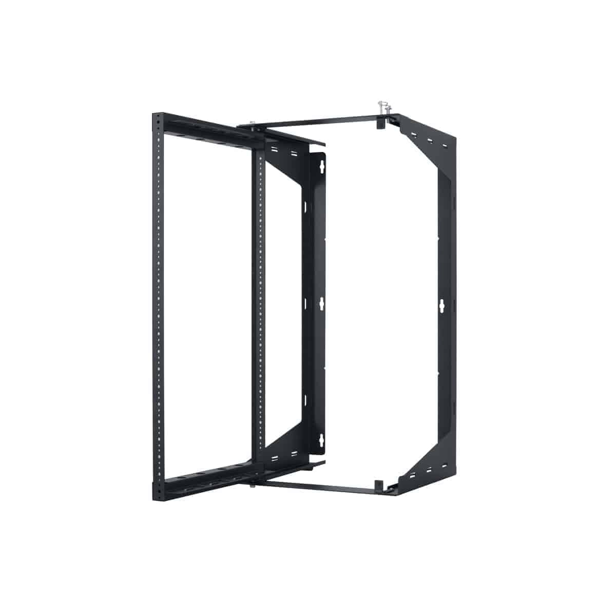 Lowell SR Series 20U Swing Gate Wall Rack For Telecom Rooms | 18"D