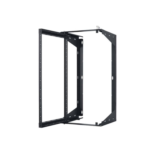 Lowell SR Series 20U Swing Gate Wall Rack For Telecom Rooms | 18"D