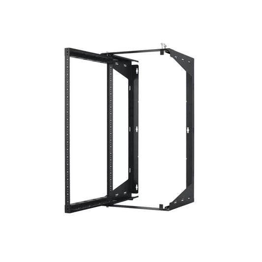 Lowell SR Series 20U Swing Gate Wall Rack For Telecom Rooms | 24"D