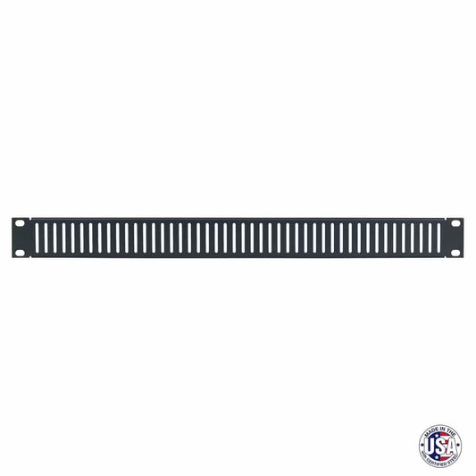 Lowell SVSP Steel Vent Panel with Slots For Rack Cooling | 1U | 12-Pack
