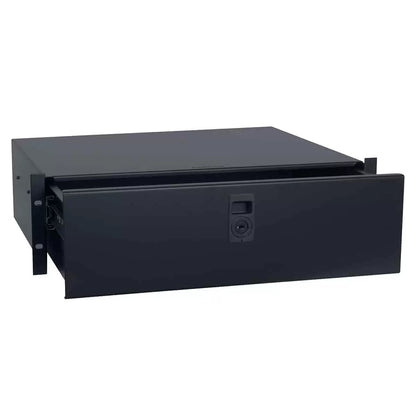 Lowell UDP Series Rack Utility Drawer Keyed Lock Steel | 3U