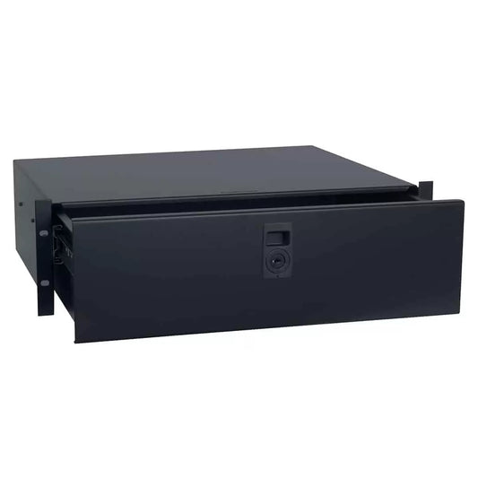 Lowell UDP Series Rack Utility Drawer Keyed Lock Steel | 3U