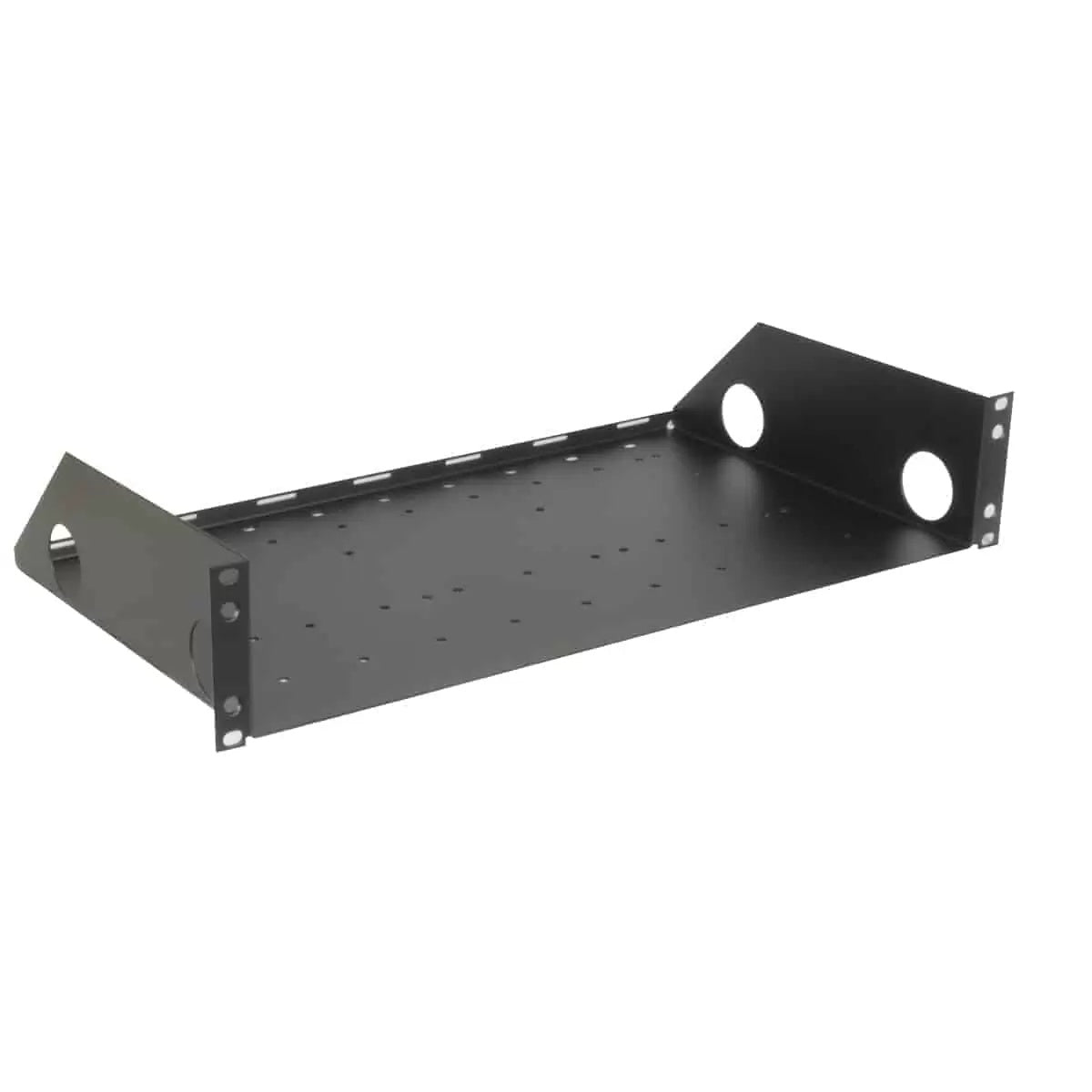 Lowell USE Series Rack Shelf Punched Base Security Panel | 2U