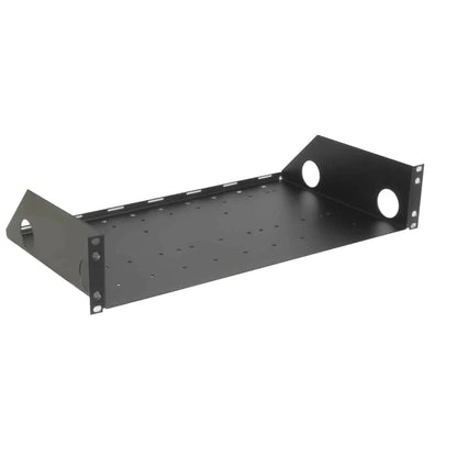 Lowell USE Series Rack Shelf Punched Base Security Panel | 2U
