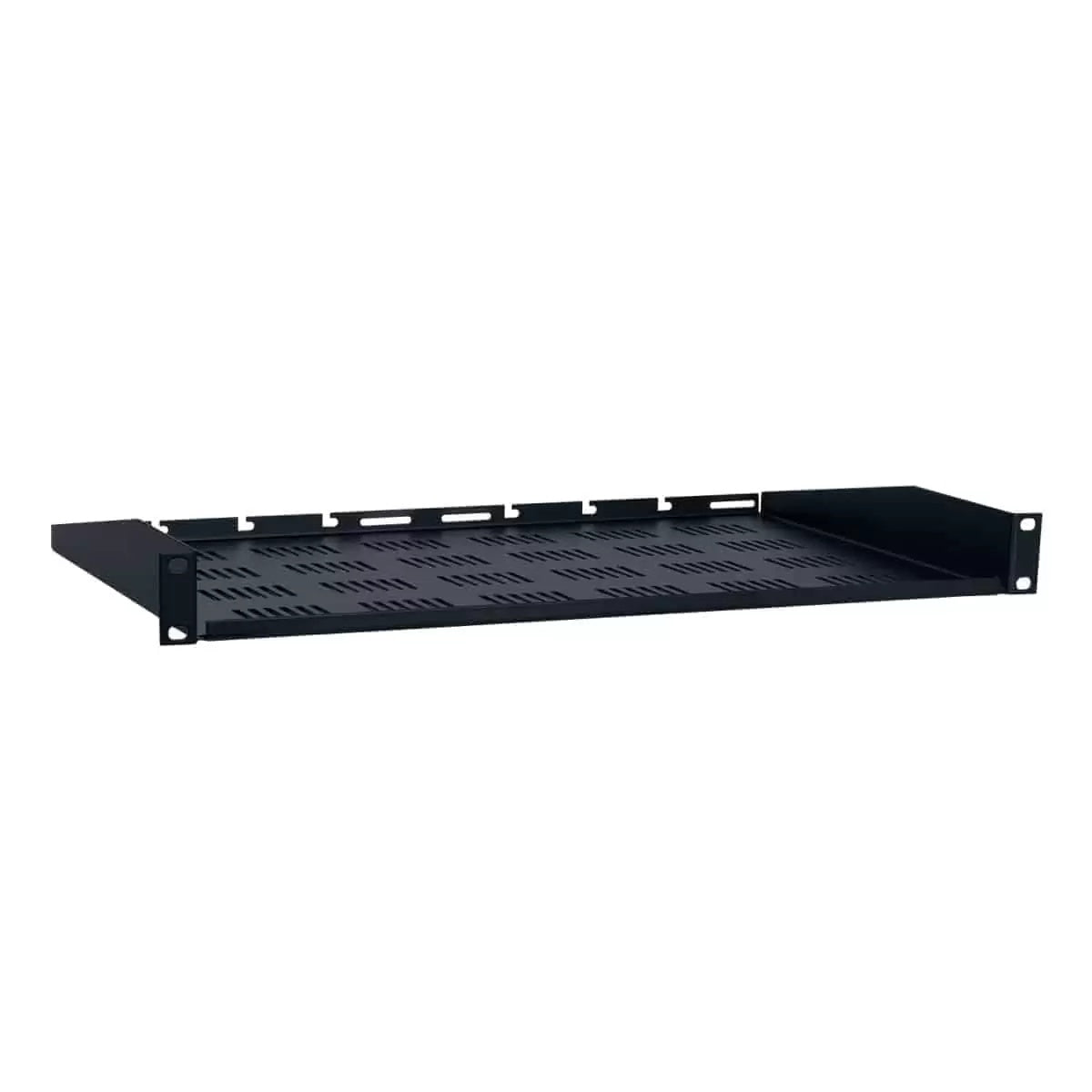 Lowell USV Series Rack Utility Shelf With Vented Base | 1U | 10"D