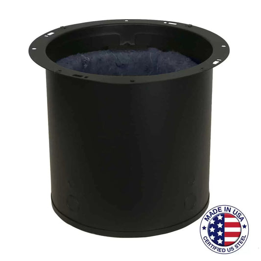 Lowell Steel Recessed Speaker Enclosure for 8" Driver Ceiling Install Can | 10"D