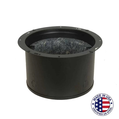 Lowell Steel Recessed Speaker Enclosure for 8" Driver Ceiling Install Can | 6.7"D