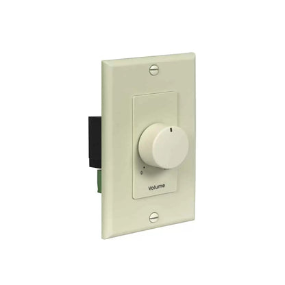 Lowell 100W Mono Volume Control With Decorator Wall Plate | Without Bypass | Almond