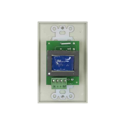 Lowell 100W Mono Volume Control With Decorator Wall Plate | Without Bypass | Almond