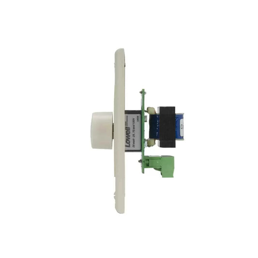 Lowell 25W Mono Volume Control With Decorator Wall Plate | Almond