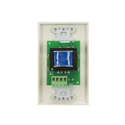 Lowell 25W Mono Volume Control With Decorator Wall Plate | Almond
