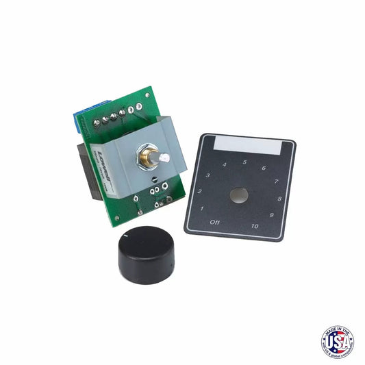 Lowell 25W Mono Volume Control With Standard Wall Plate | White