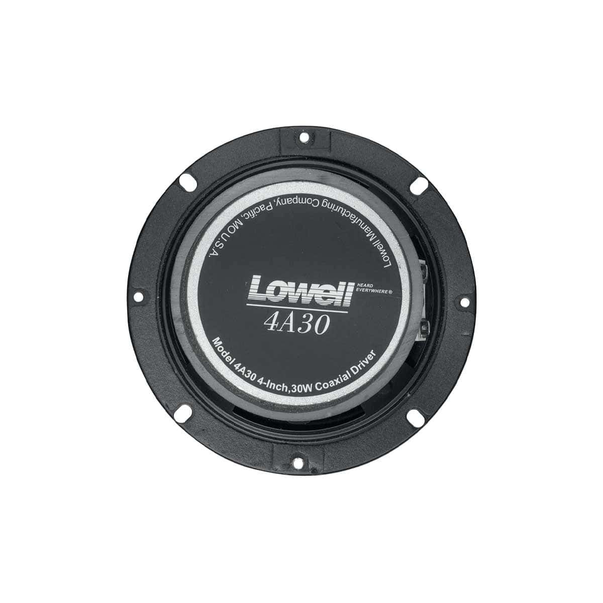 Lowell 50W Mono Volume Control With Standard Wall Plate | Stainless Steel | Stainless Steel