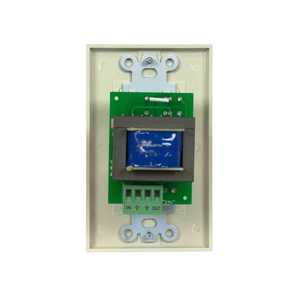 Lowell 50W Mono Volume Control With Decorator Wall Plate | Almond | Almond