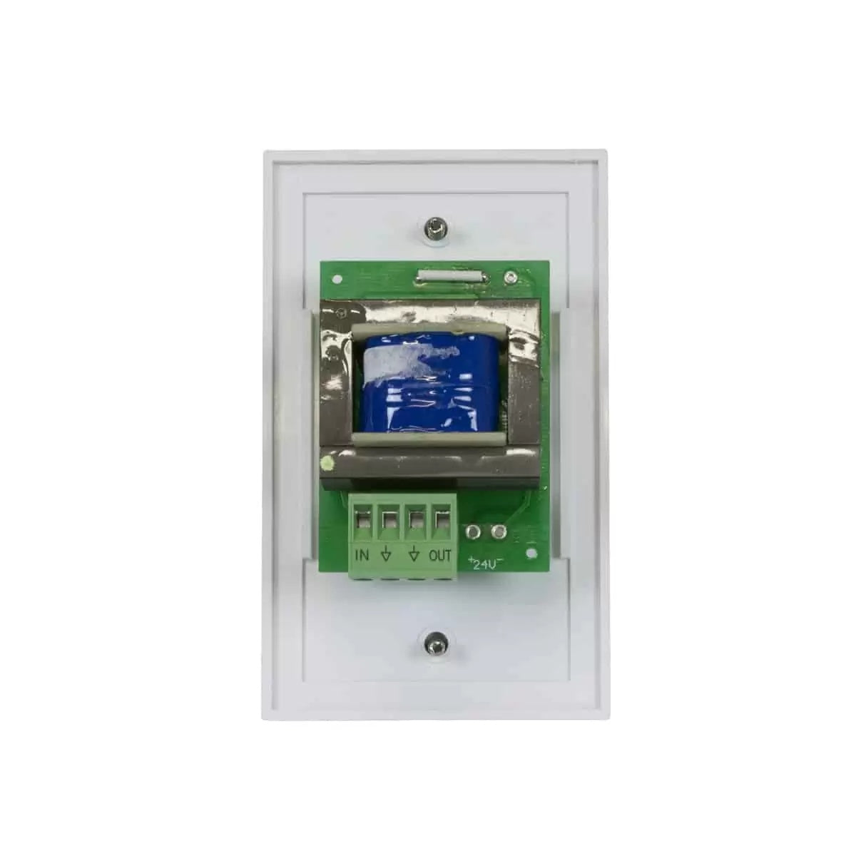 Lowell 50W Mono Volume Control With Standard Wall Plate | White | White
