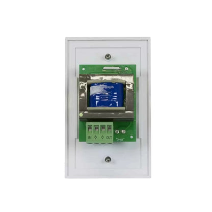 Lowell 50W Mono Volume Control With Standard Wall Plate | White | White