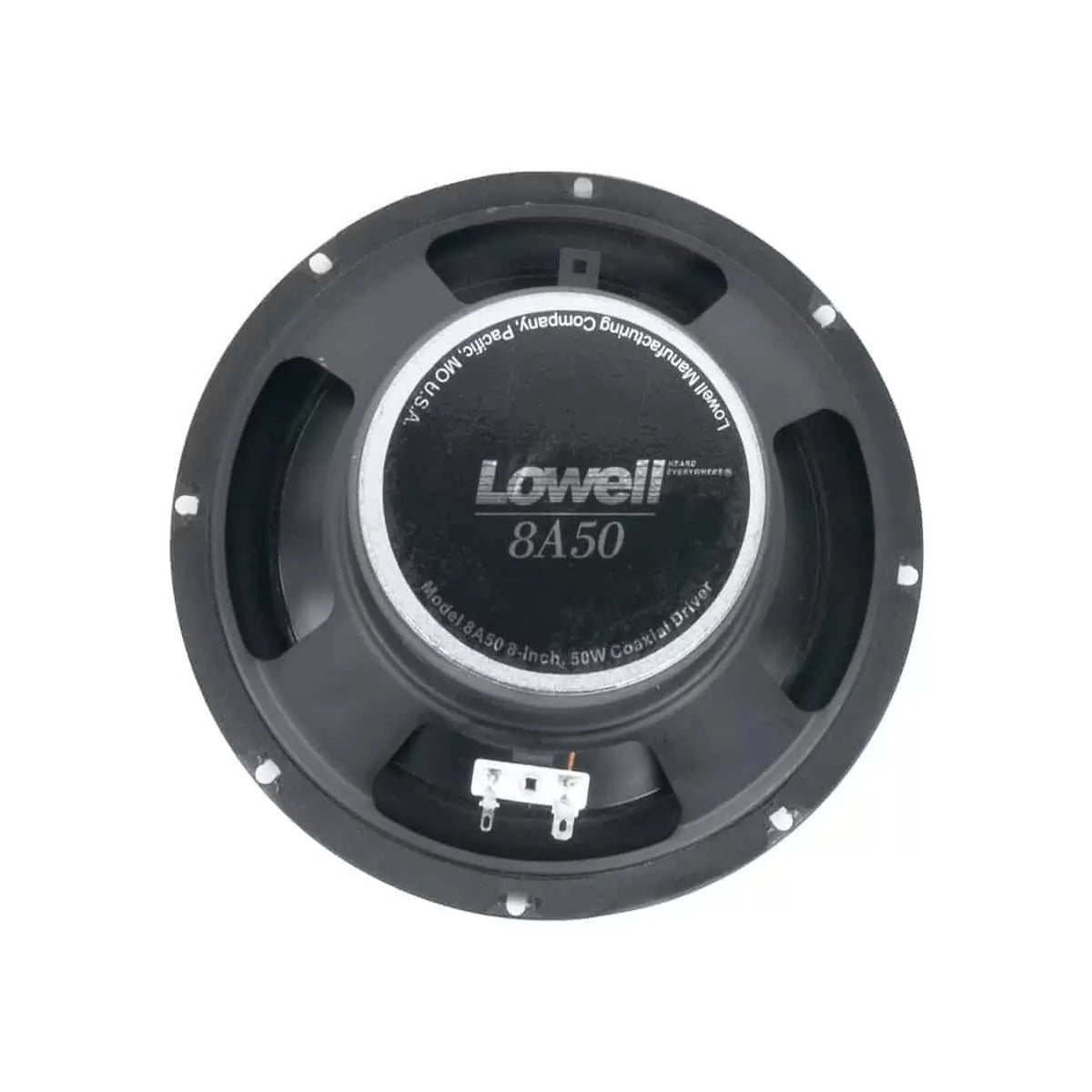 Lowell 8" Coaxial Speaker Installed PA Driver With Transformer | No Transformer