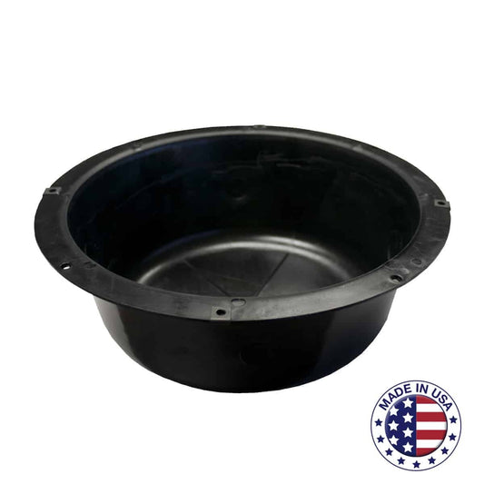 Lowell Speaker Enclosure Acoustic Back Can for Ceiling Install | 8" | Polypropylene | Recessed